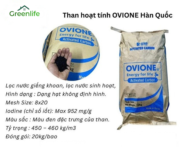 Than hoạt tính Hàn Quốc